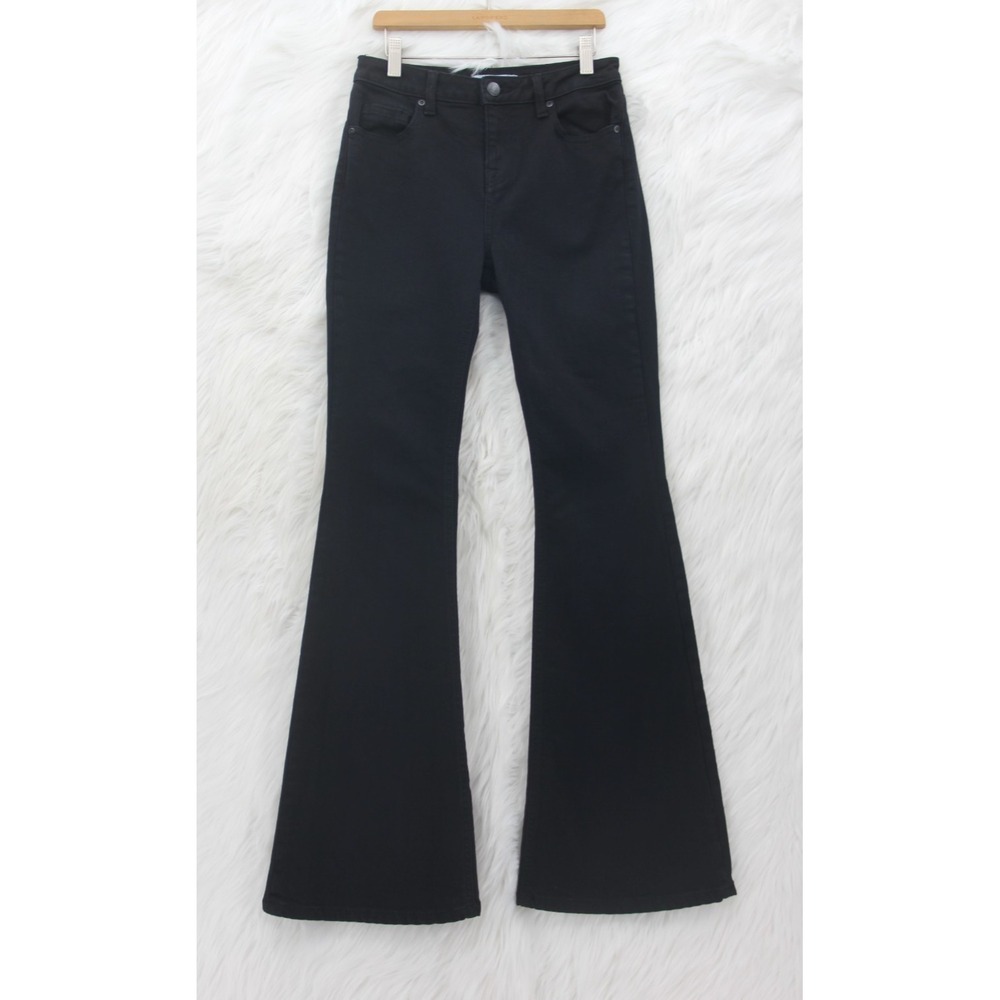Antonio Melani Jeans Womens 26 Flare Mid Rise Dark Wash Stretch Denim 26x32